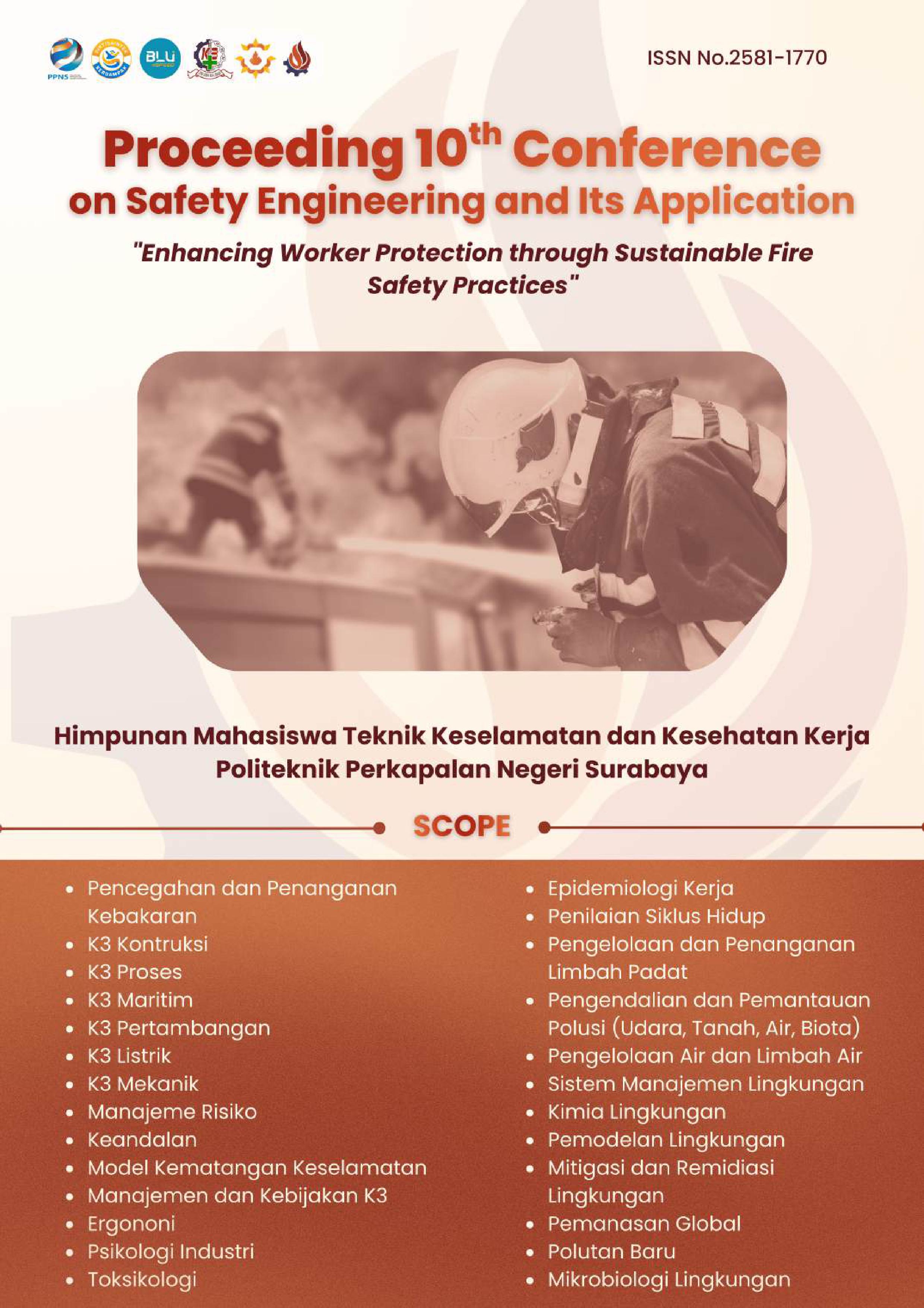 					View Vol. 10 No. 1 (2026): Conferece on Safety Engineering and Its Application
				